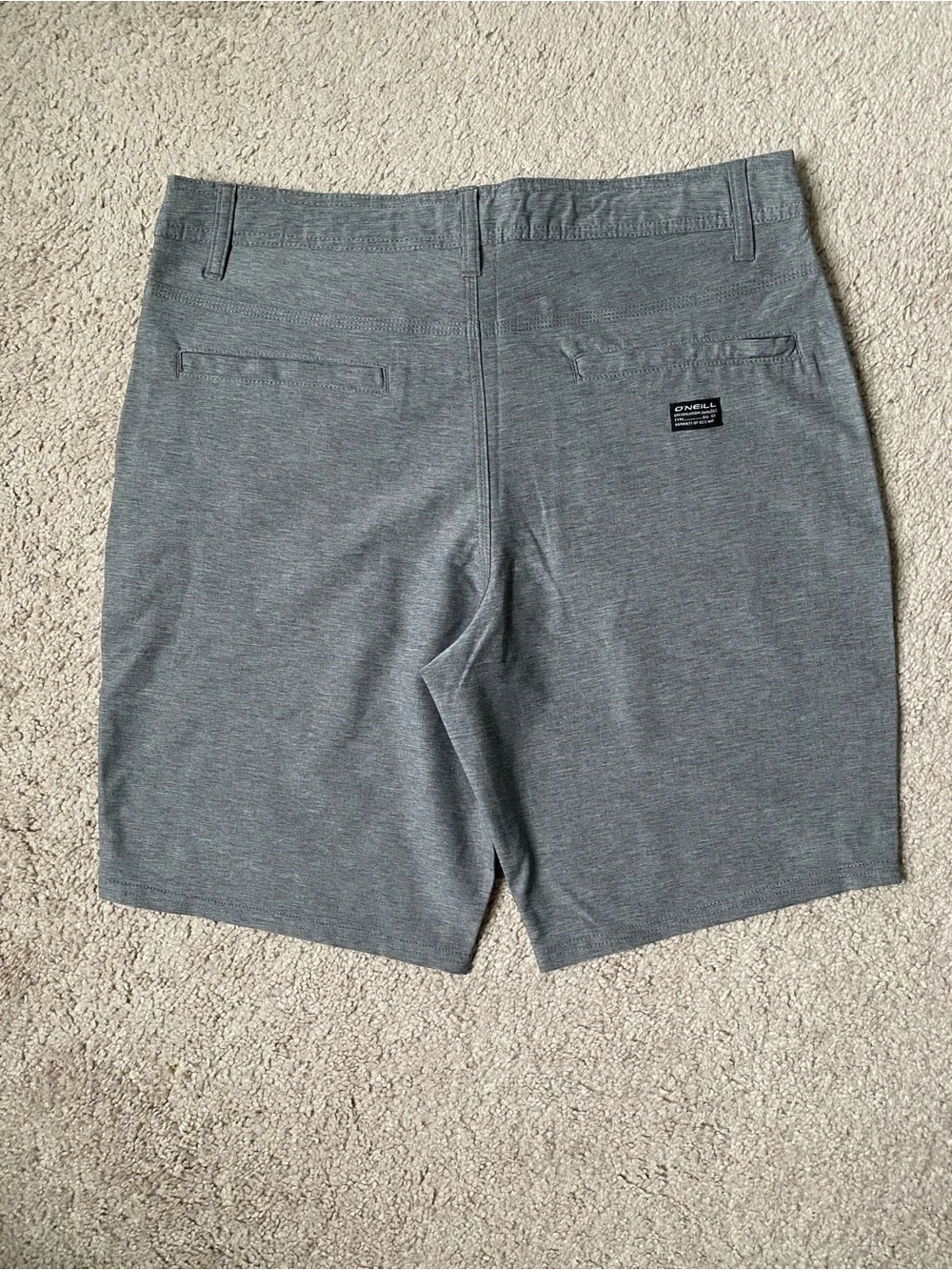 O'Neill Men's Heather 19” Hybrid Stretch Shorts